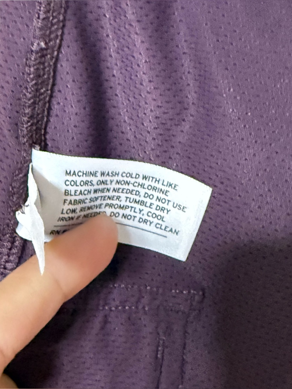 Duluth Trading Alaskan Hardgear Access Point Pull On Skort Skirt Purple 10 - Picture 8 of 11